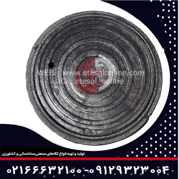دریچه چدنی رنگی