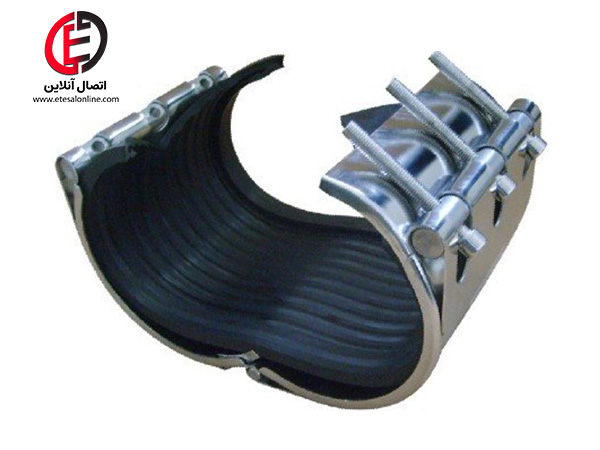 تعمیر لوله های آب با استفاده از کلمپ